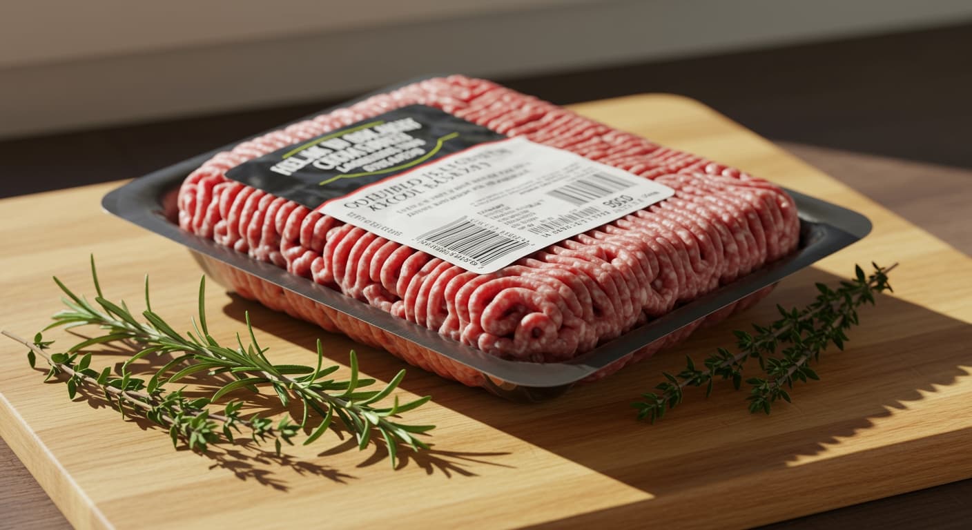 Ground beef pack. 