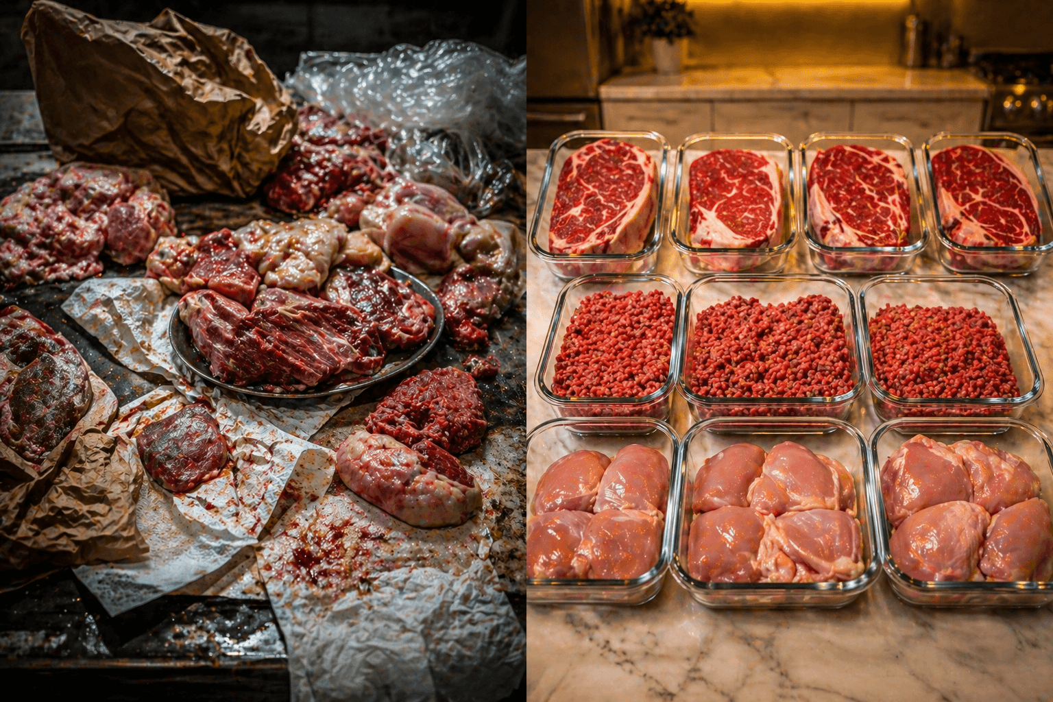 meat organizing
