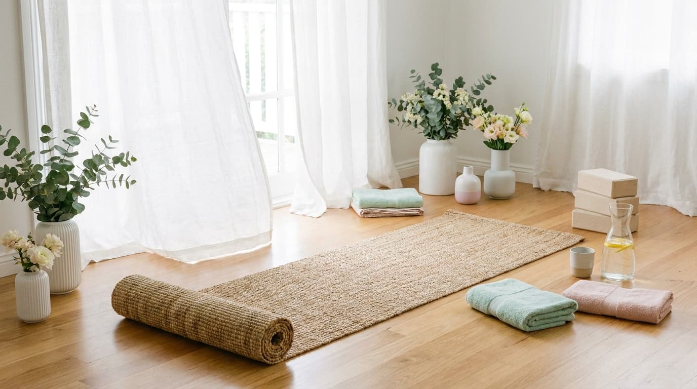 stretching exercise mat