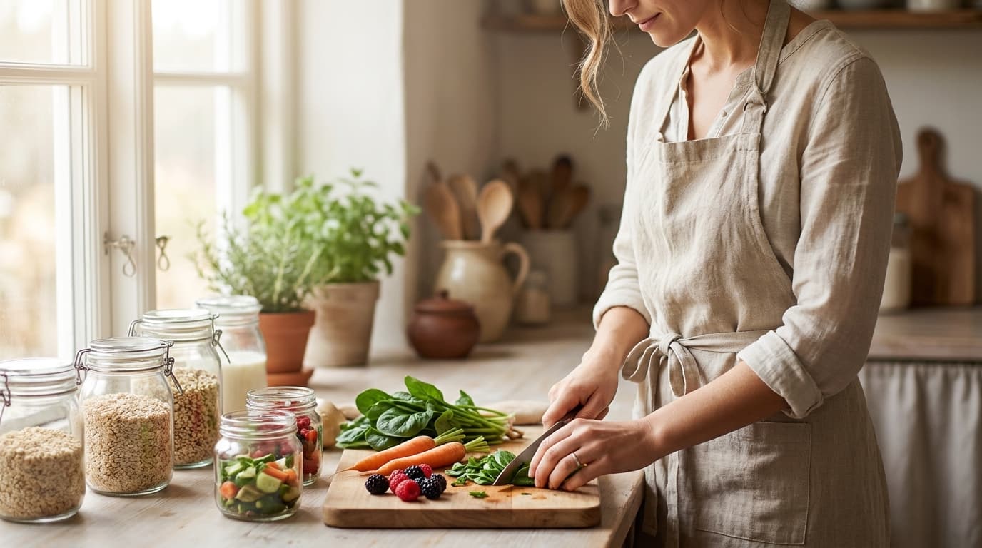 fresh vegetable salad