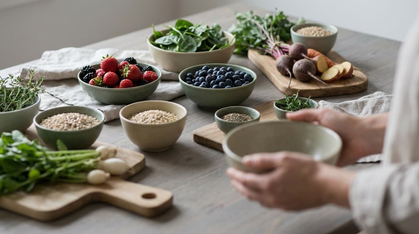 fresh berry bowl