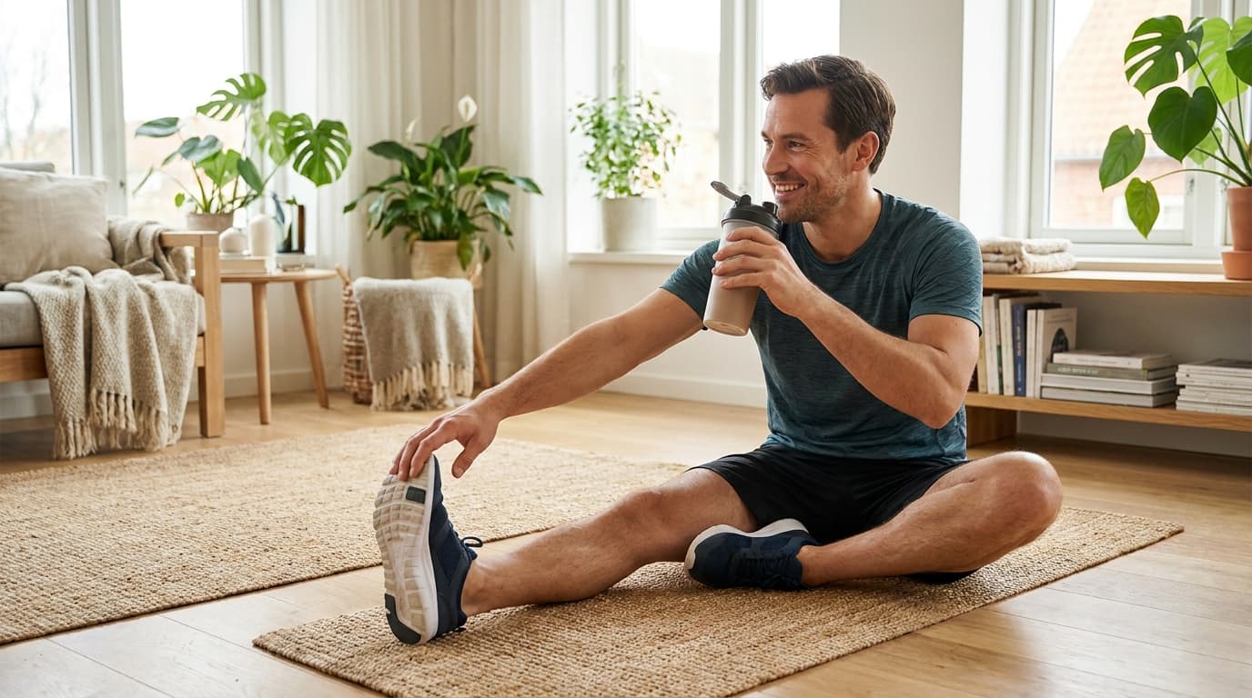 yoga mat stretch