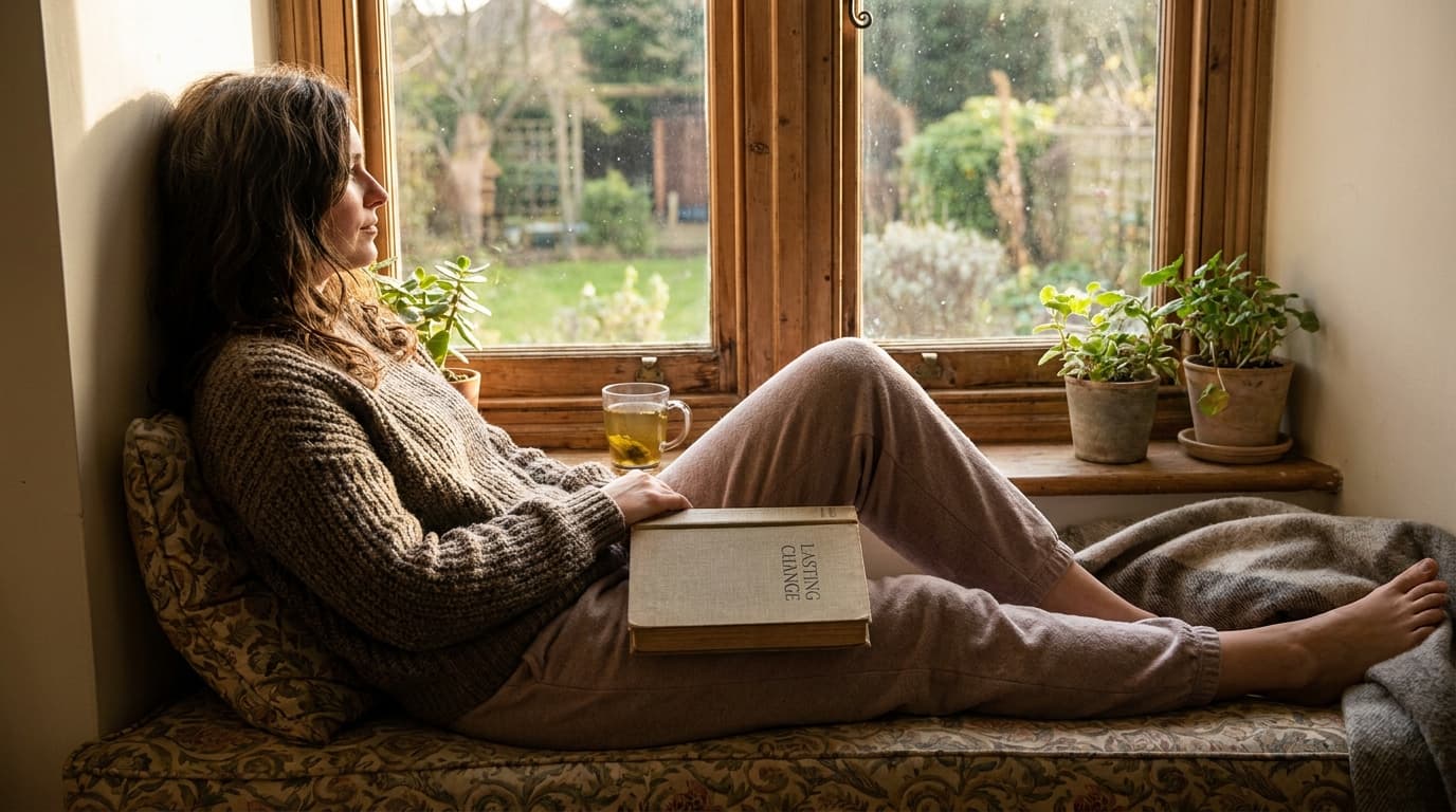 coffee and book