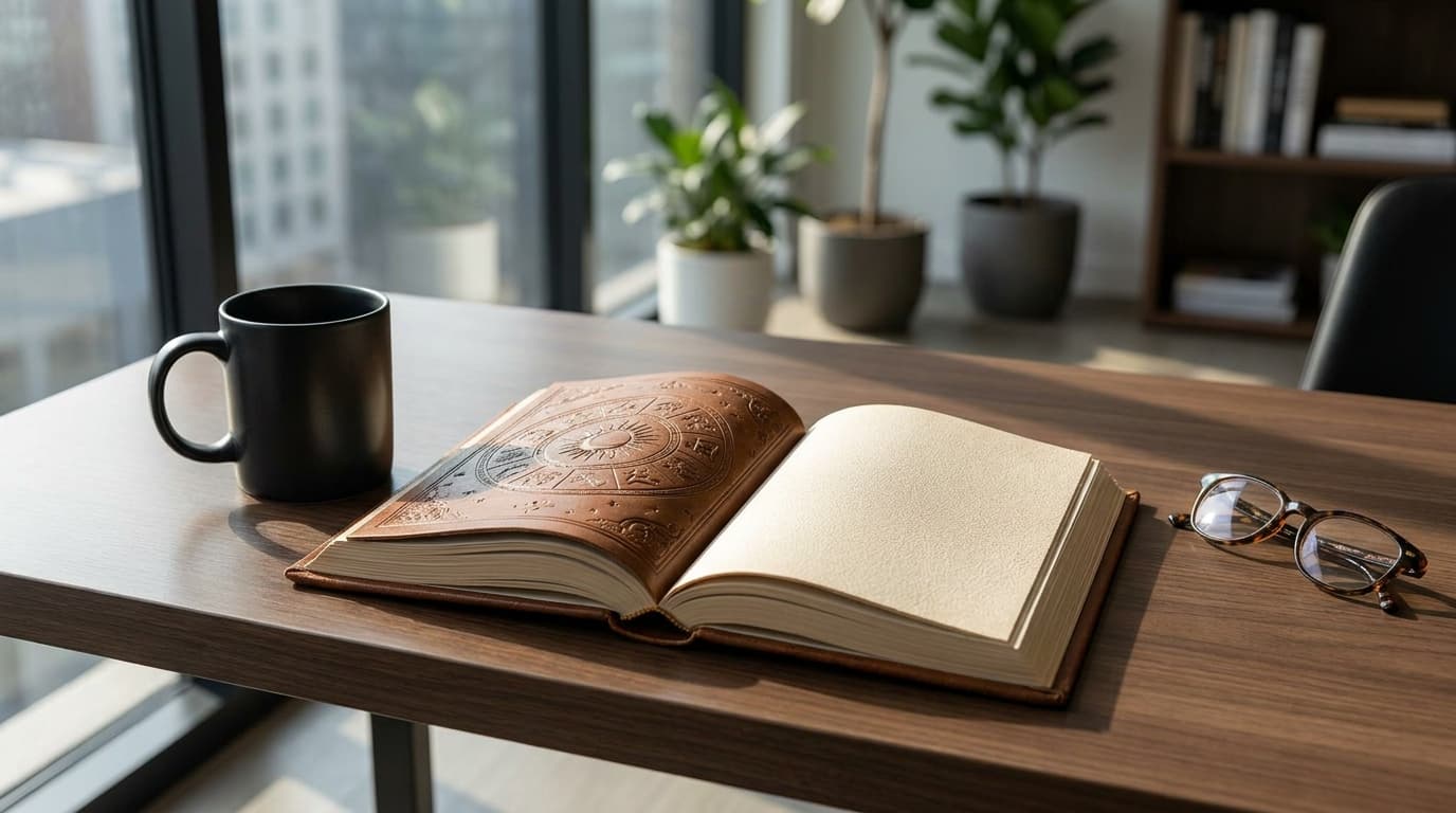 tea and notebook