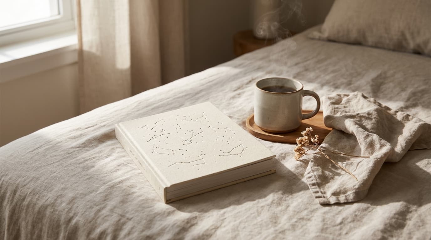 astrology book open