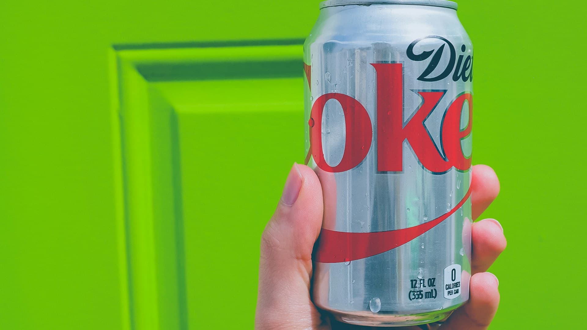 pouring soda