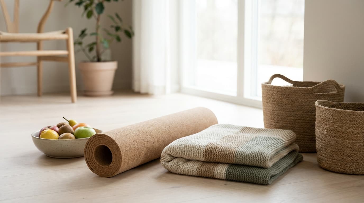 yoga mat floor