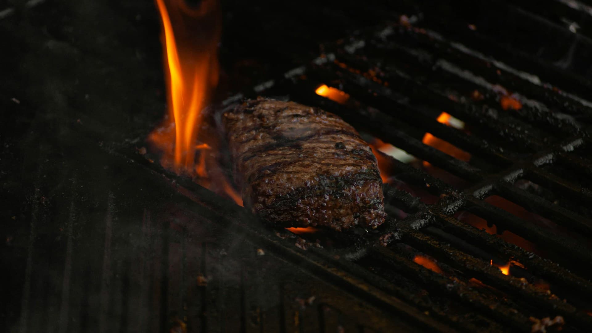cooked steak